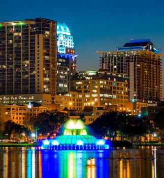 Lake Eola Orlando Florida