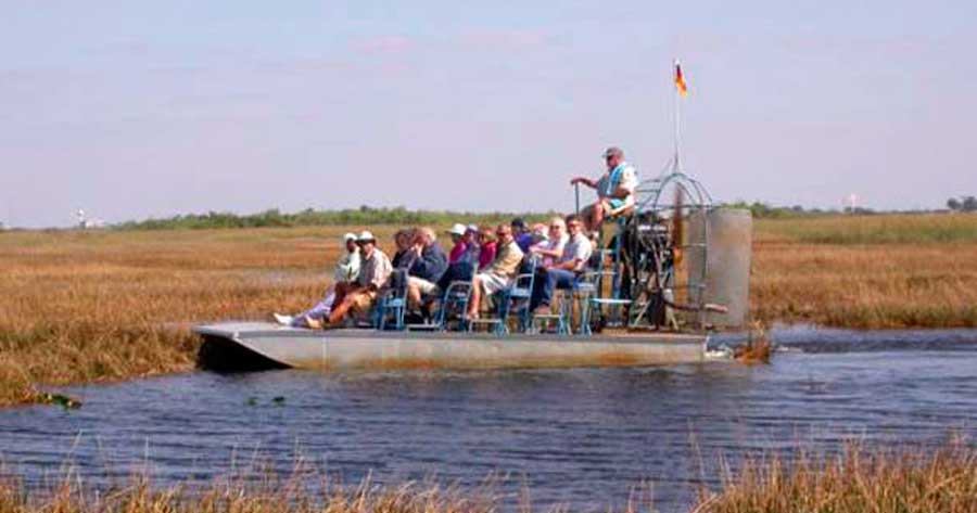 Deslizadores del Parque Nacional Everglades
