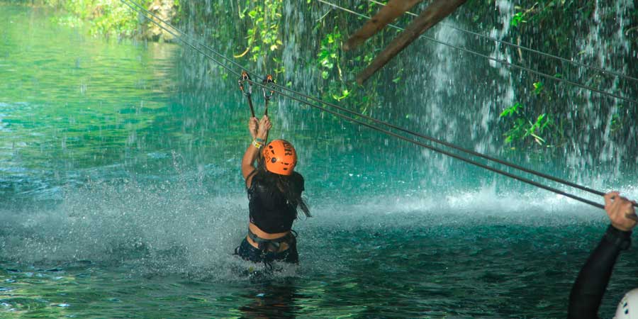 Hacuamatizaje en Parque Xplor Riviera Maya