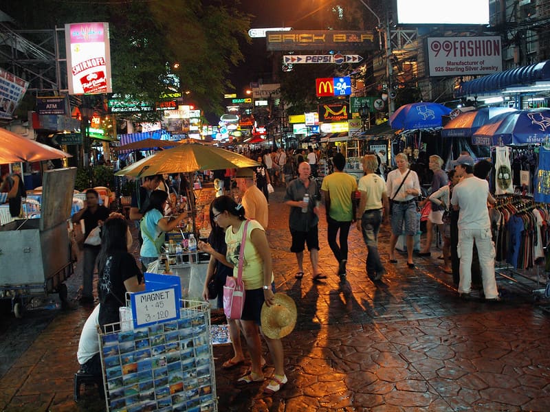 Khao San: el mercado más popular entre los mochileros